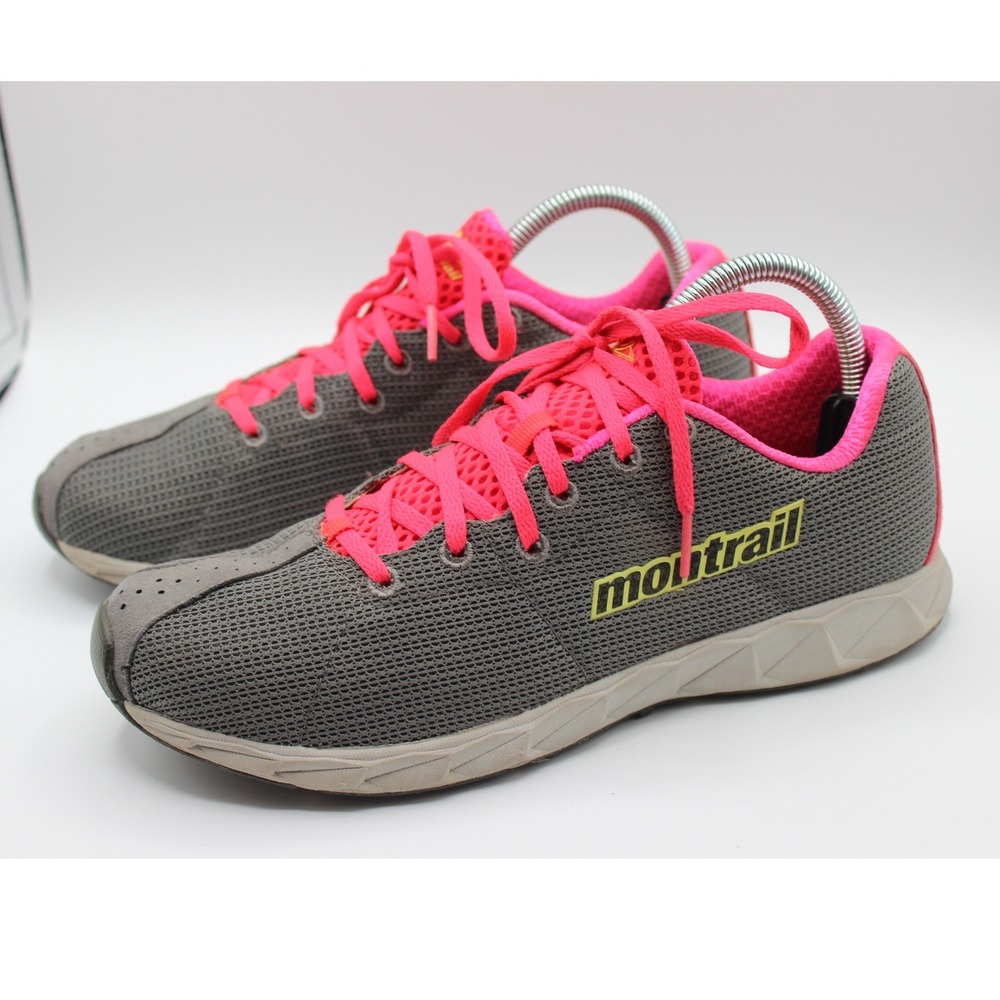 Montrail FluidFlex II Womens Trail Running Shoes Grey‎ Pink GL2143-011 Size 9